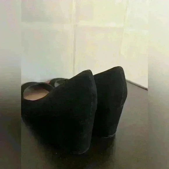 Libby Edelman Black 2 1/2” Square Heels‎ Women's Size 9.5 - Comfortable Stylish - Picture 9 of 9